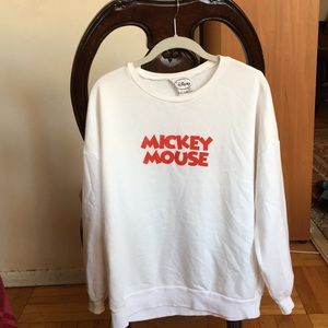 Long sleeve Mickey Mouse top
